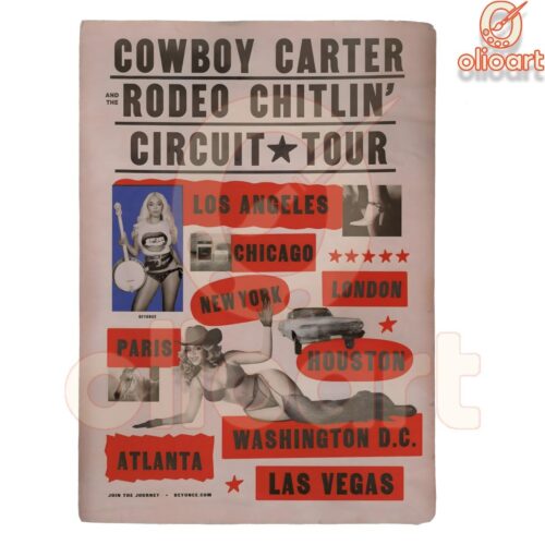 Beyoncé Cowboy Carter Rodeo Tour PNG Chitlin Circuit Vibes
