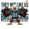 Bird Gang They Cant Compete Philadelphia Eagles Mascot PNG