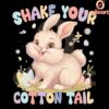 Cartoon Bunny Shake Your Cotton Tail PNG Image