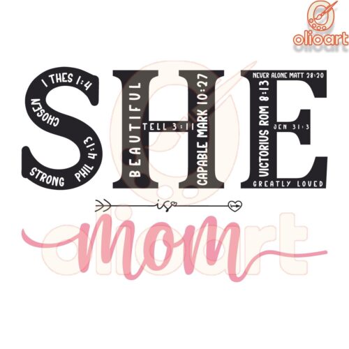Christian Mom PNG for a Blessed Mothers Day