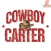 Comfort Colors Cowboy Carter Western Hat PNG Design