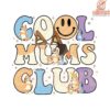 Cool Mom Club Smiling Face Bluey Family SVG Design