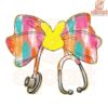 Coquette Bunny Nurse Stethoscope Bow PNG