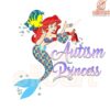 Disney Ariel Princess Autism Awareness Puzzle SVG PNG