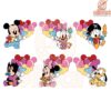 Disney Cute Baby Friends With Balloon PNG