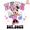 Disney Minnie Mama Est 2025 Mothers Day PNG