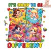 Disney Princess Autism PNG Its Okay to Be Different