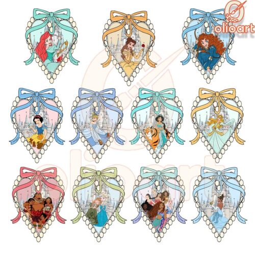 Disney Princess Mirror Bundle PNG Magical Reflections