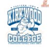 Eastern Iowa Kirkwood College Football SVG Undefeated Since 1966