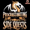 Elon Musk SVG Im Not Procrastinating Im on Side Quests
