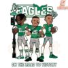 Fly Eagles Fly on the Road to Victory Philadelphia Eagles PNG