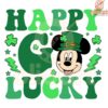 Happy Go Lucky Mickey Leprechaun Hat SVG