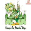 Happy St Patrick Day Leprechaun Donald Duck Kingdom PNG