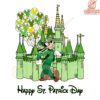 Happy St Patrick Day Leprechaun Goofy Dog Kingdom PNG