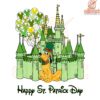 Happy St Patricks Day Leprechaun Pluto Dog Kingdom PNG