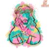 He Is Risen Boho Glitter Easter PNG Jesus Bunny Christian Quote