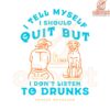 I Tell Myself to Quit But I Ignore Drunks Parker McCollum SVG