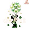 Irish Minnie Mouse Leprechaun with Green Balloon SVG