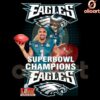 Jalen Hurts Philadelphia Eagles Super Bowl LIX Champions PNG