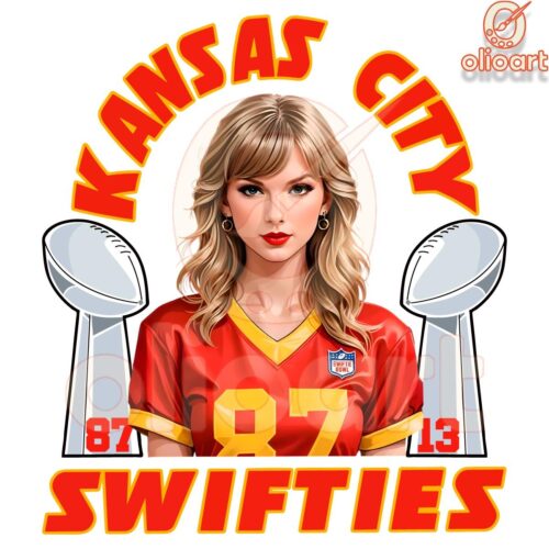 Kansas City Swifties Super Bowl LIX Travis Kelce Taylor Swift PNG
