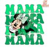 Mama Green Minnie Shamrock PNG for St Patricks Day