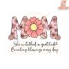 Mom SVG File Clothed in Gratitude and Love