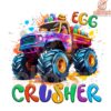 Monster Truck Crushing Easter Eggs PNG