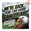 Philadelphia Eagles Mascot Were Back PNG Design