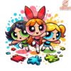 Powerpuff Girls Autism Awareness Puzzle PNG