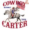 Retro Vintage Cowbot Carter Tour Beyonce Rodeo PNG