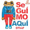Seguimo Aquí DTMF Frog Bad Bunny PNG Download