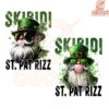 Skibidi ST. PAT RIZZ Leprechaun St patricks day PNG