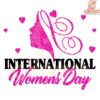 Sparkling International Womens Day 2025 Silhouette PNG