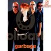 Stunning Garbage Rock Band Poster PNG