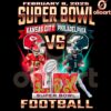 Super Bowl 2025 Kansas City vs Philadelphia Football PNG