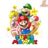 Super Mommy Mario Bros Stars PNG Image