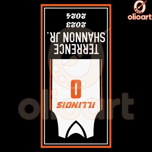Terrence Shannon Jr SVG Upside Down Design