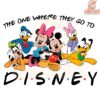 The One Where They Visit Disney Mickey Friends PNG