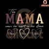 This Mama Wears Her Heart Custom SVG File
