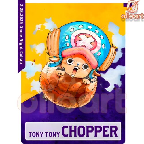 Tony Tony Chopper x LA Lakers One Piece PNG Download