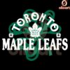 Toronto Maple Leafs St Patricks Day Shamrock SVG PNG