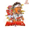 Vintage Funny Patrick Mahomes 15 Chiefs Football PNG Design
