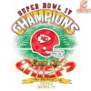 Vintage Kansas City Chiefs Super Bowl Champions Helmet PNG