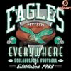 Vintage Philadelphia Eagles Football Est 1933 PNG Design