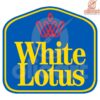 White Lotus Hotel Logo SVG File HighQuality Scalable
