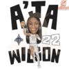 Aja Wilson 22 Las Vegas Aces WNBA PNG Download