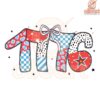 America 1776 Coquette Bow PNG Design
