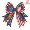 American Bow Coquette USA PNG Design