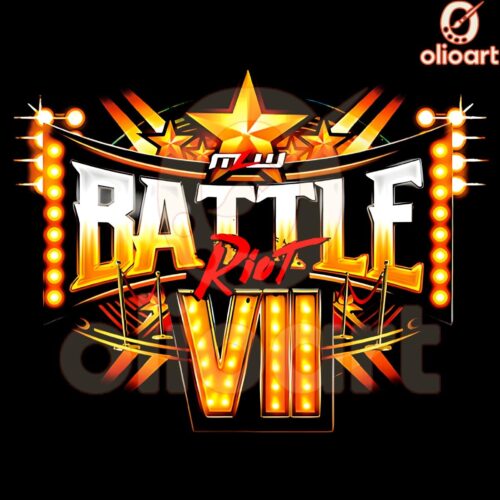 Battle Riot VII Logo Major League Wrestling PNG Download