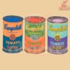 Campbells Soup Cans Pop Art Classic PNG Design
